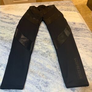 Norma Kamali Black Leggings